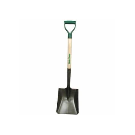 Union Tools Square Point Transfer Shovel, 11.5 in L x 9.25 in W Blade, 28 in North American Hardwood Poly 760-42106