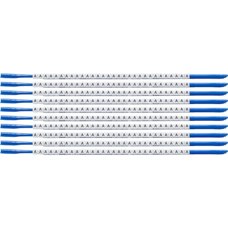 Brady ClipSleeve Wire Markers Size 07 Nylon 18 AWG - 18 AWG, A Pack of 300 Each, 300PK SCN07-A