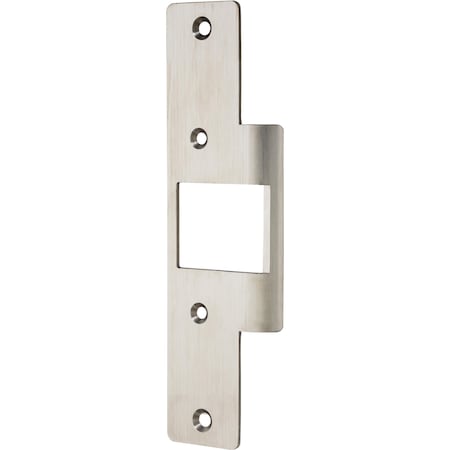 Locknetics Faceplate Kit 6-7/8in x 1-1/4in Round Corner - Satin Stainless Steel NCCFP-KIT-32D