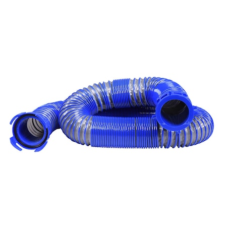 Duraflex Duraflex 22194; 10 Ft Extended RV Sewer Hose with Twist-Lock Fittings; 3 In Diameter; Polypropylene 22194