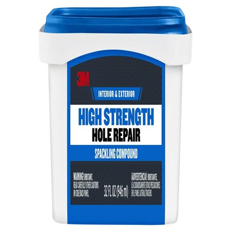 3M 32 Oz. 3M CC-32-DT White High Strength Hole Repair Color Changing Spackling Compound CC-12-DT