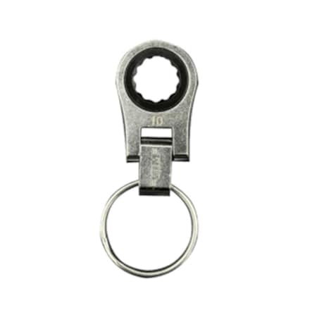 Vim Tools Key Chain - 10 Mm Flex Palm Ratchet Satin, 1EA FPRW10K