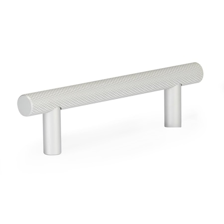 Kingston Brass Cabinet Knurled Pull for Bathroom, 96 mm, Brushed Nickel RBP30609BN