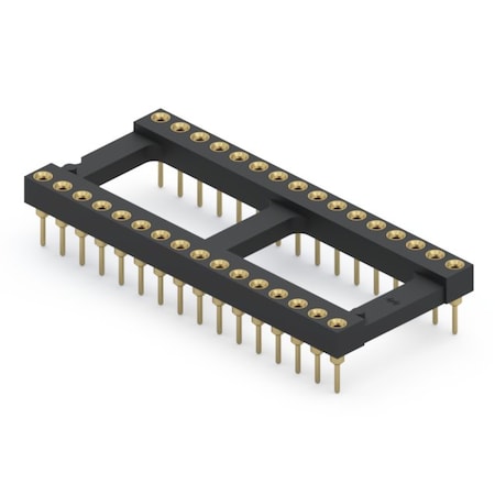 Mill-Max Decoupling Capacitor Dip Sockets-110-13-632-41-001000 110-13-632-41-001000