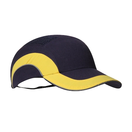 Pip BaseballHatBumpCap, 6-5/8to7-7/8, Yellow 282-ABR170-52