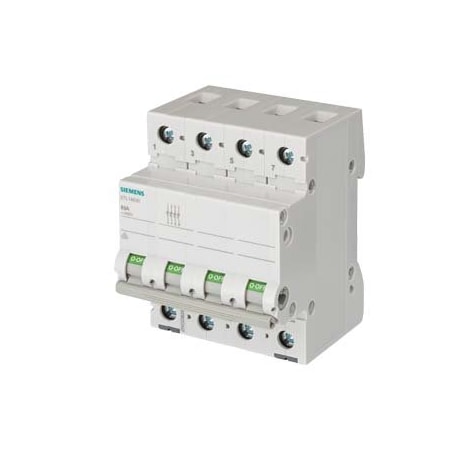 Siemens switch disconnector, on-off switch 40 A 4-pole 5TL1440-0