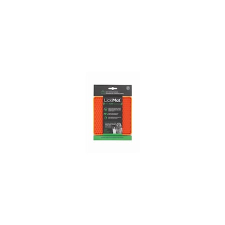 Innovative Pet Products Pty Ltd Mini Tuff Soother Dog Feeder, Orange LM9132OR-DR