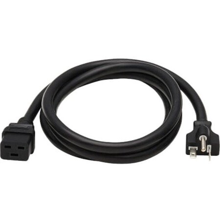 Tripp Lite Power Cord, 6 ft, Black, 12 AWG P049-006