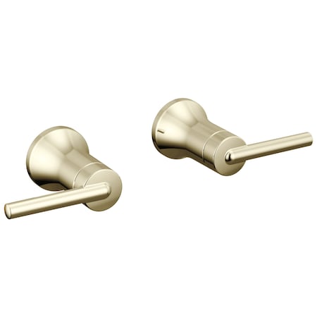 Delta Trinsic Lever Handle -Wall Mount Lav In Polished Nickel H557PN