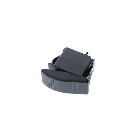 Switch Components Contura Style Rocker, 4P DPST OFF-ON, Black IP56 SRD2-2A-DC-1-BNN