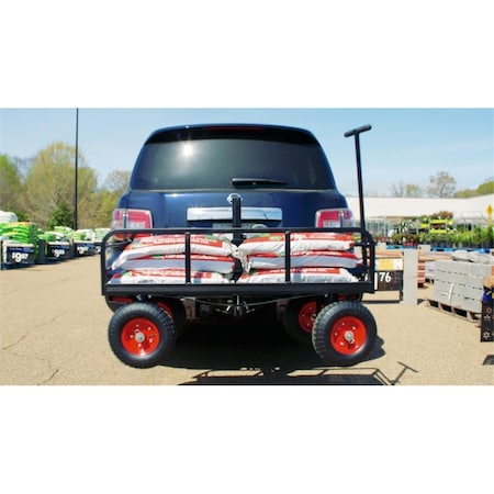 Great Day Hitch Mount Cargo Rack Wagon with Wheels HNGC-350