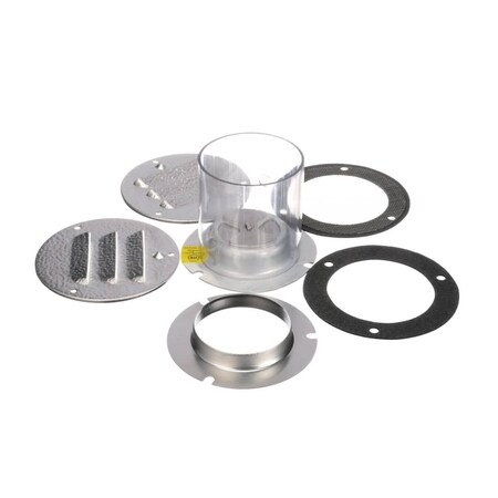 Kason Pressure Relief Port, Non-Heated Vent, 5 3/32in, Walk-In 1834-000004