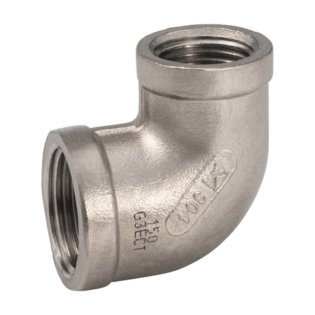Proline Series Stainless Steel 304 3/4-in x 1/2-in FIP Reducing 90 Degrees Elbow SF-855B