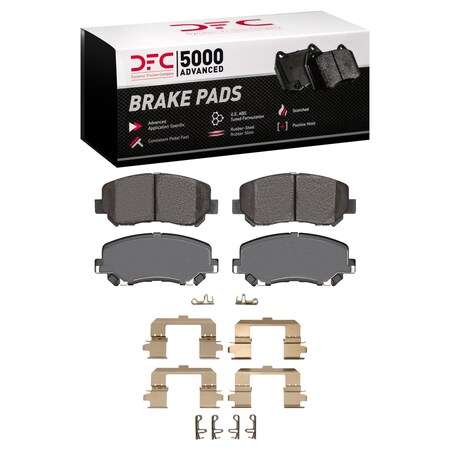 Dfc 5000 Advanced Disc Brake Pad Set,  1551-1623-01