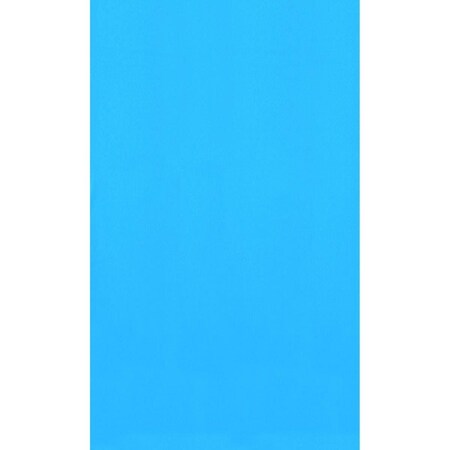 Bromas 12 ft. Round Standard Gauge Overlap Liner with 48 to 52 in. - Blue BR2155304