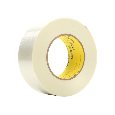 Scotch Strapping Tape, 6.6 mil Thick, 2 in W x 180 ft L, 3 in Core Dia., Clear 898