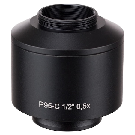 Amscope 0.5X C-mount Camera Lens for Zeiss Primo Microscopes AD-C05-ZS