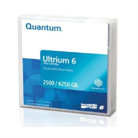 Quantum Data Cartridge  Lto Ultrium 6  For Lto-6 Tape Drives  Native Capacity 2. MR-L6MQN-01