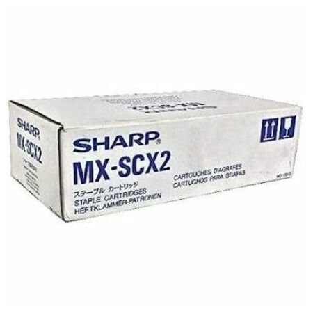 Sharp Staple Cartridge - Box of 3 - 5K/Cartridge MXSCX2