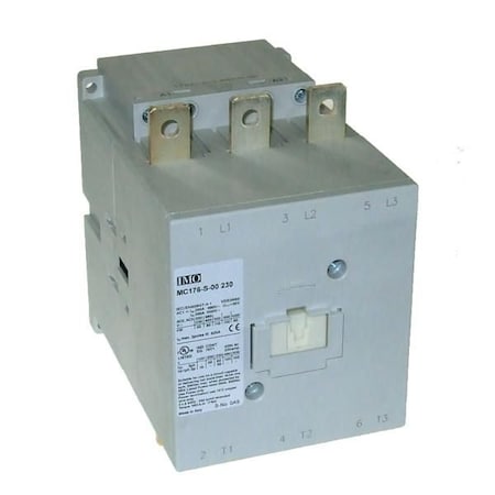 Imo Automation CONTACTOR 3P 90kW 175A AC3 COIL 230VAC MC176-S-00230