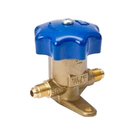 Mueller Industries Diaphragm Valve, Brass, 700 psi, 1/4 in A 14833