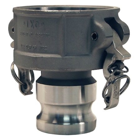 Dixon Cam and Groove Coupler, 3"xAdapter, 2", SS RDA3020BL