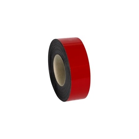 Bubblefast 2'' x 50' - Red Warehouse Labels - Magnetic Rolls BFLH129