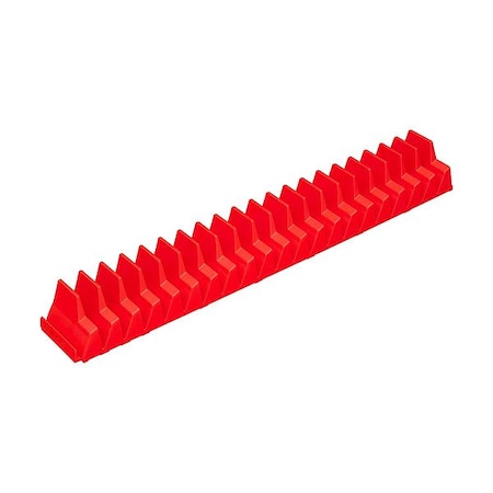 Ernst Manufacturing WrnchDrwrOrgzr, Red, 81/2in-L, Magnetic 5403M