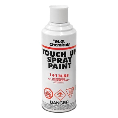 Hammond Spray Can, White, 8 in H 1413WH9003