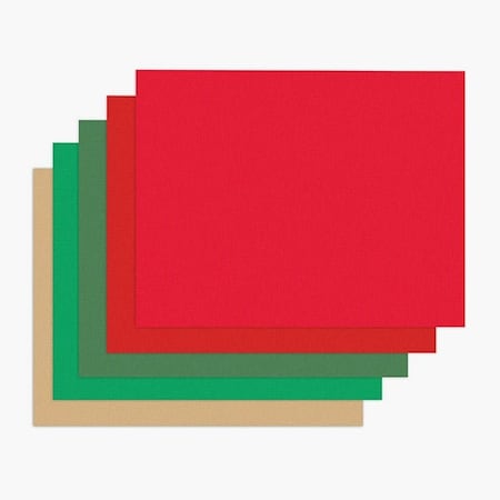 Nashville Wraps Christmas Kraft Tissue Paper Assortment, 20x30", 120 Sheet Pack, 120PK CT3CKA