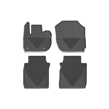 Weathertech Black, Front and Rear All Weather Floor Mats W392-W393