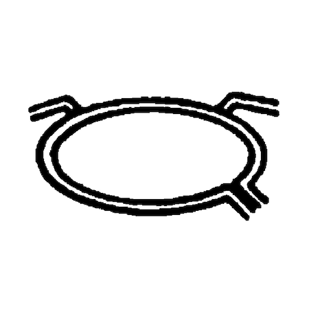 Ap Exhaust BELLY BAND BRACKET 8056