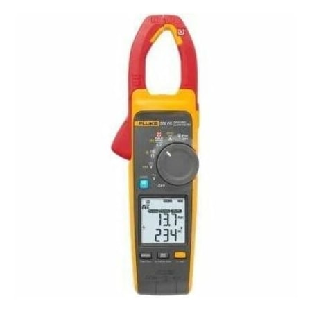 Fluke Digital Clamp Meter, Backlit LCD, 1,000 A A, 1.3 in (33 mm) Jaw Capacity Fluke-378 FC