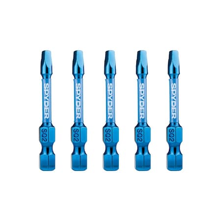 Spyder 5-Piece 1/4-in x 2-in SQ2 19088