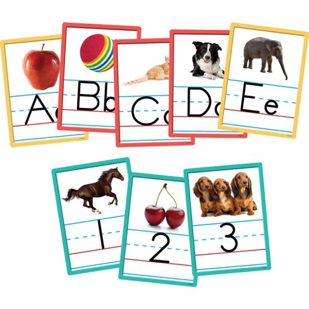 Edupress Alphabet and Numbers Accents, 36-Piece Set, 3PK 63156