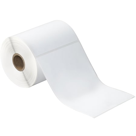 Tape Logic 4 x 6in White Removable Direct Thermal Labels, 12PK THD114R