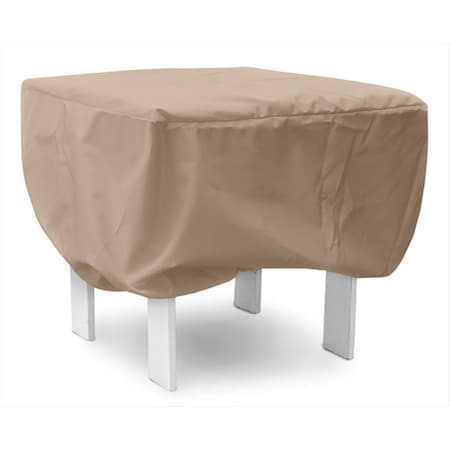 Koverroos Weathermax 40 in. Square Table Cover- Toast - 41 L x 41 W x 18 H in. 44266