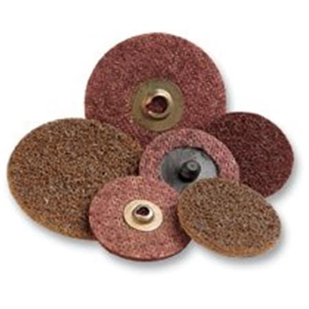 Pinpoint Abrasive Scotch-Brite Roloc Disc, 2 in., Roloc Tr, Super Fine, 25, 000 Rpm PI910814