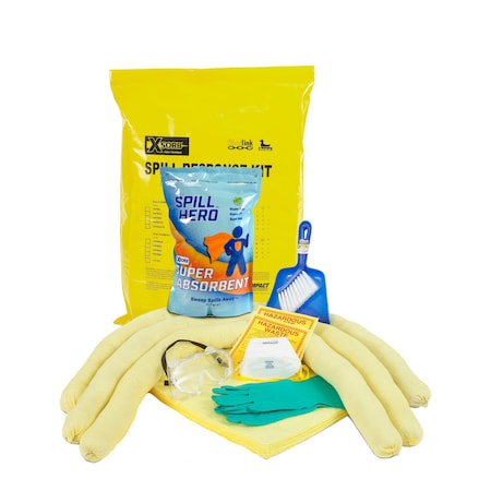 Xsorb Spill Kit, Hazmat, Xpress, PK3 XKPBHA10-3