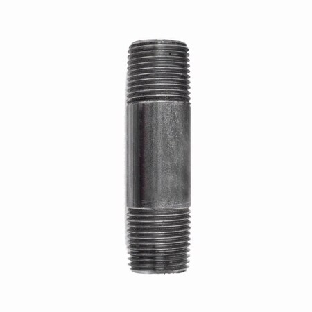 Stz Industries 3/8 in. MIP each X 3/8 in. D MIP Black Steel 3 in. L Nipple 308UP38X3