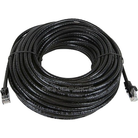 Monoprice CAT6 UTP NETWORK CABLE_ 75FT BLACK 9788