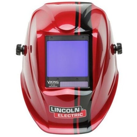 Lincoln Electric Welding Helmet, Shade 5-13 3350 Series, Red K4034-4