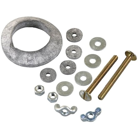 Danco Toilet Tank-to-Bowl Kit, Steel, For: Any Toilet Brand 80378