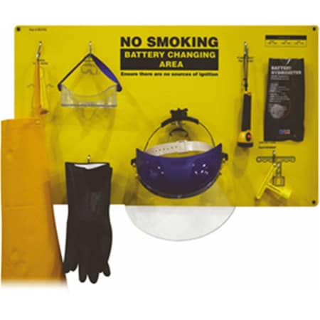 Ironguard Forklift Battery PPE Protective Handling Kit, Yellow 987191