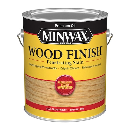 Wood Finish Gal 71000 Natural Penetrating Oil-Based Wood Stain 71000000