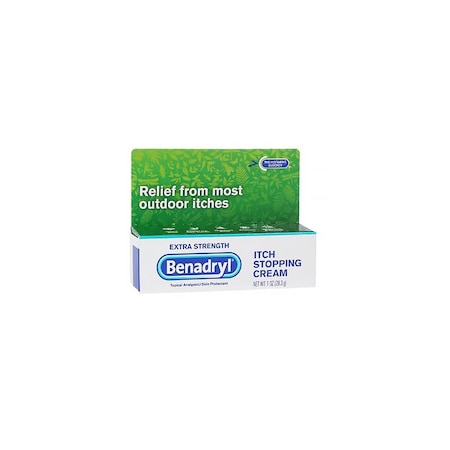 Benadryl Anti-Itch Cream 2%/0.1%, 1oz/Tube 3950195