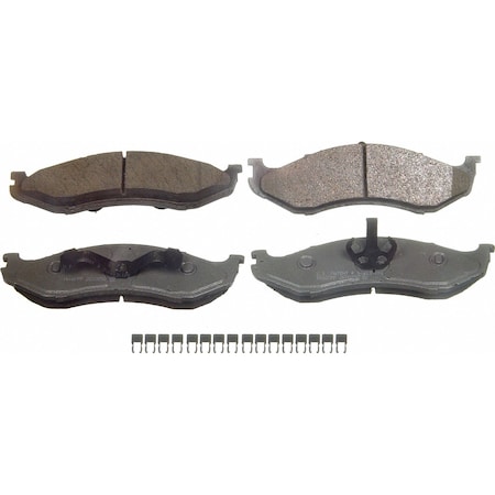 Wagner Brakes Disc Brake Pad Set-QC712 QC712