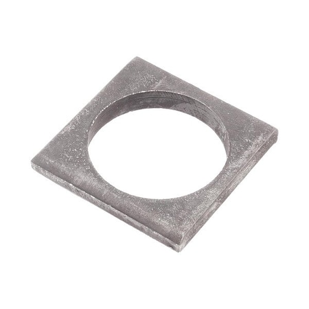 Zoro Select Square Washer, Fits Bolt Size M42 , Stainless Steel Plain Finish Z89M42SS