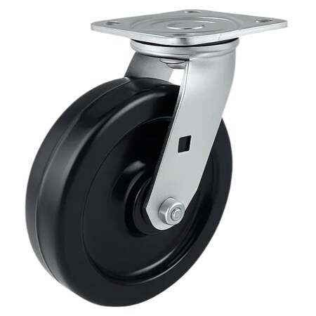 Hyw Products Heavy Duty Caster 8in Phenolic Wheel, Swivel 40-80S-A1-PH
