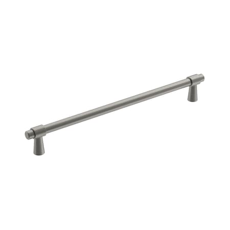 Amerock Destine 8-13/16 in 224 mm Center-to-Center Satin Nickel Cabinet Pull BP36861G10
